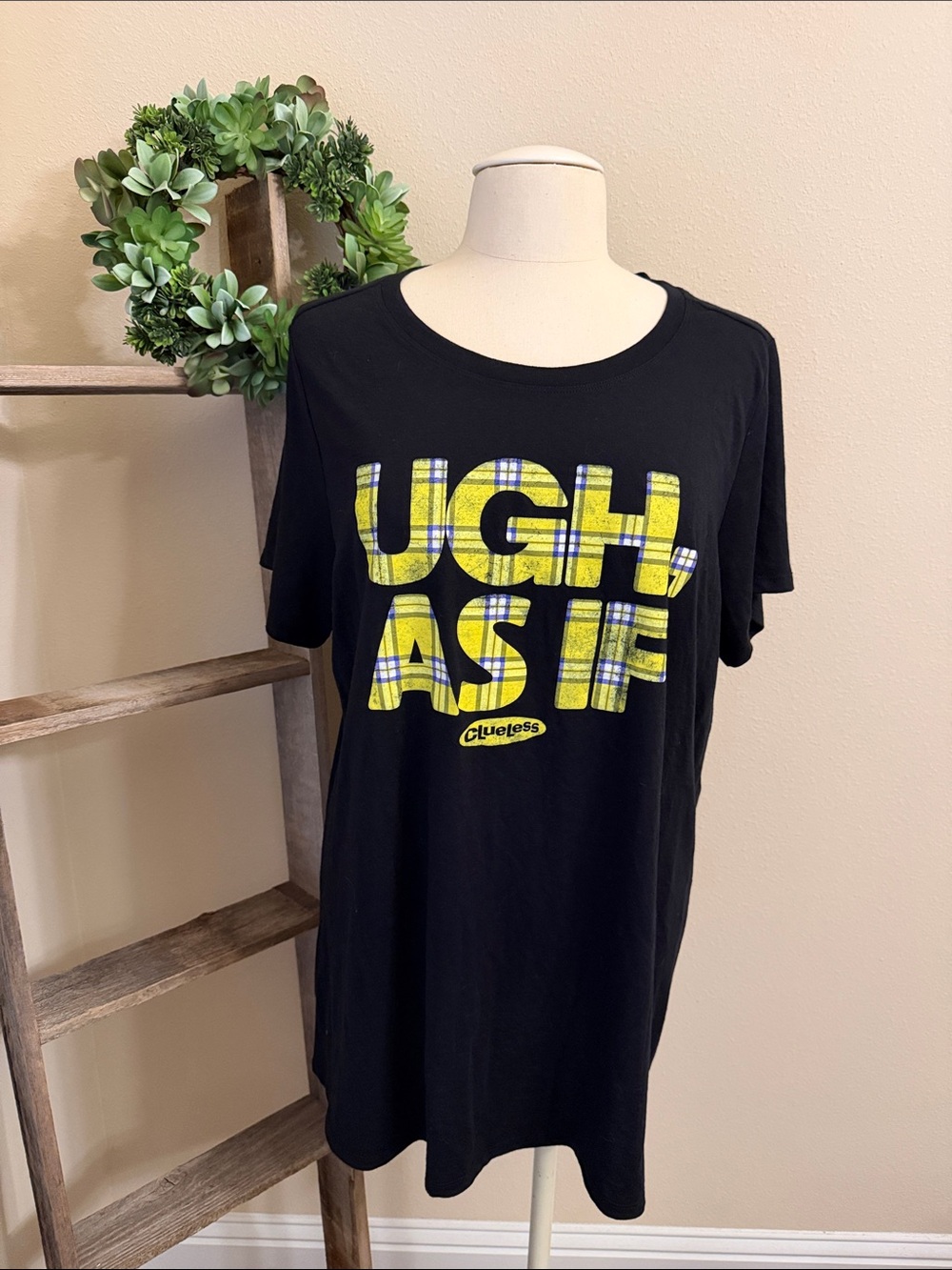 Torrid black Clueless As If T-shirt